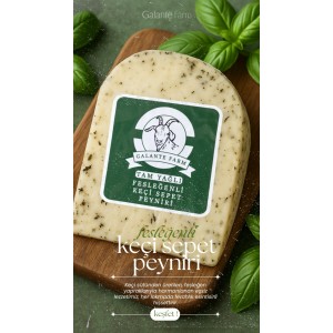 KEÇİ SEPET PEYNİRi - FESLEĞENLİ- 500GR -