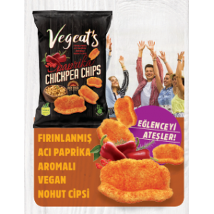 VEGEATS PAPRIKA NUHUT CİPSİ